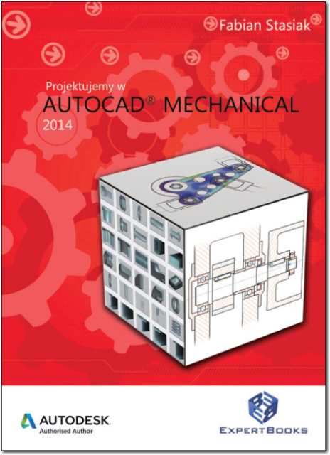 książka do nauki AutoCAD Mechanical, książka AutoCAD Mechanical, fabian stasiak