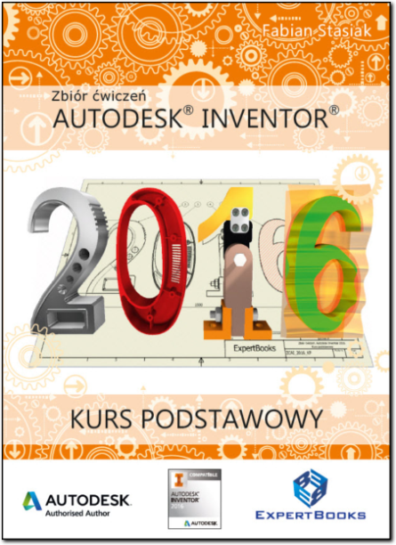 Książki do nauki Inventora 2016, książka Inventor 2016, fabian stasiak