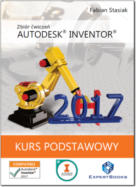 Książki do nauki Inventora 2017, książka Inventor 2017, fabian stasiak