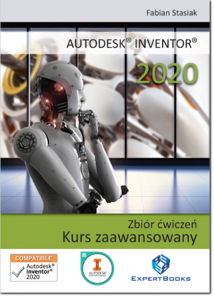 Książki do nauki Inventora 2020, książka inventor, fabian stasiak, kurs zaawansowany