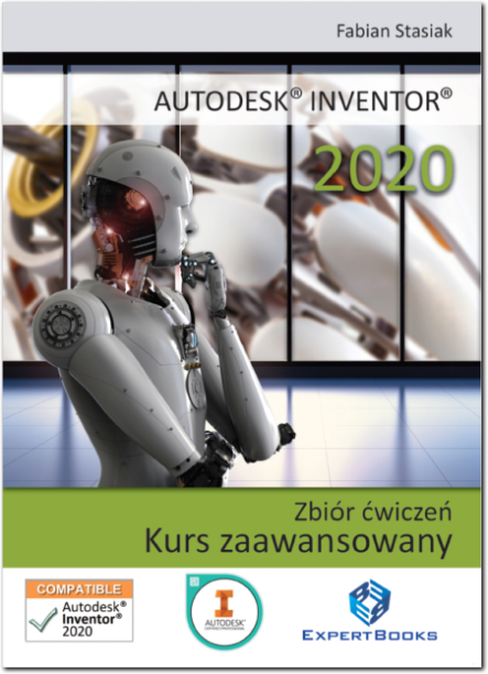 Książki do nauki Inventora 2020, książka inventor, fabian stasiak, kurs zaawansowany