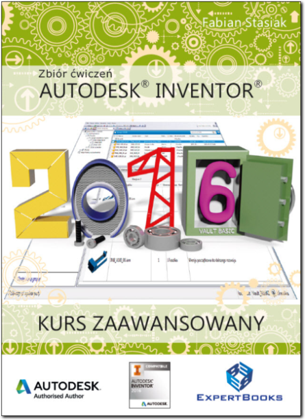 Książki do nauki Inventora 2016, książka Inventor 2016, fabian stasiak