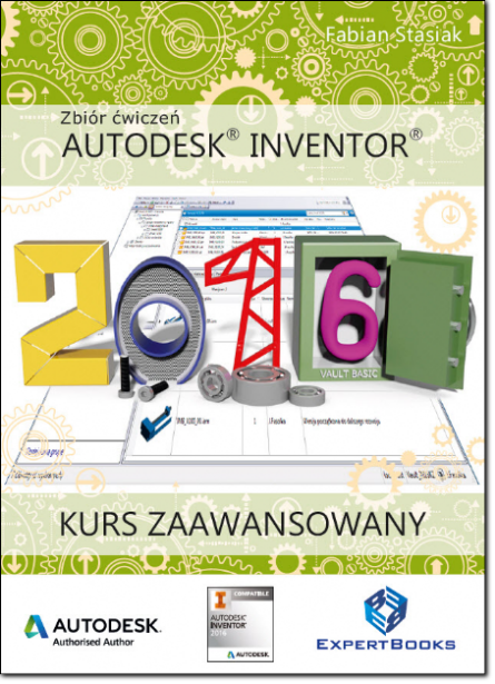 Książki do nauki Inventora 2016, książka Inventor 2016, fabian stasiak